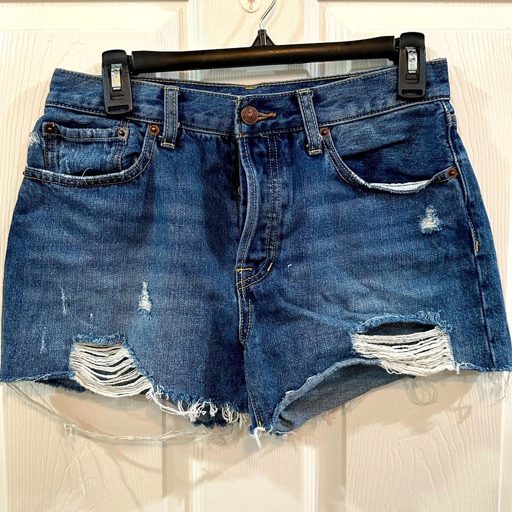 Free People cut off shorts size 28